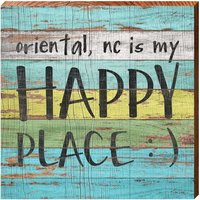 Orientalisch, Happy Place | Echter Kunstdruck Auf Holz von MillWoodArt