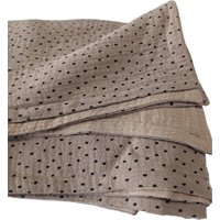 Musselin Kuscheldecke | Baumwolle Handmade Decke Musselindecke Shades Stichpunkte Taupe - Beige Musselin Kuscheldecke | Baumwolle Handmade Decke Musselindecke Shades Stichpunkte Taupe - Beige von MillasNaehzauberei