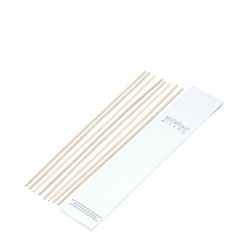Millefiori Ersatzstäbchen für Diffuser 250 ml, Rattan, Natural, 6.4 x 31.6 x 1 cm von Millefiori