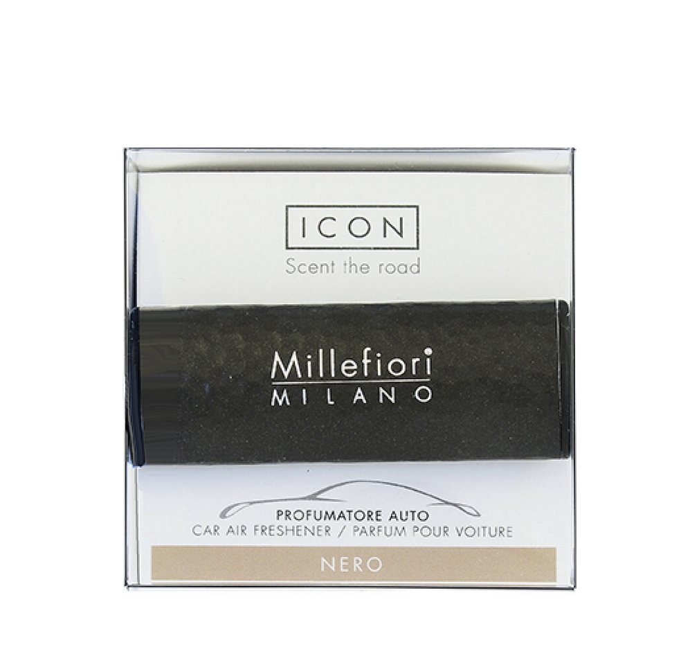 Millefiori Raumduft Millefiori Icon Metall Nero Autoduft Millefiori Raumduft Millefiori Icon Metall Nero Autoduft von Millefiori