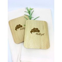 Raclette Brettchen Schwarzwald Tischdeko Für Raclette, Gäste, Untersetzer Raclette-Pfännchen Beschriftet von MillefioriPapeterie