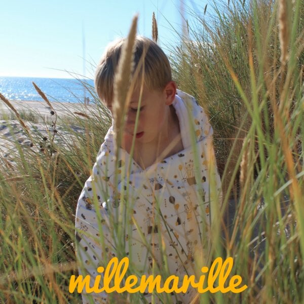 Millemarille Kapuzenhandtuch (BAMBUSFROTTEE - 0-6 Jahre) - DIVERSE DESIGNS! von Millemarille