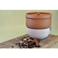 Bauernhaus Sprouter | Terra Cotta Microgreen Modernes Rustikales Steingut Sprießende Tablett Bauernhaus Sprouter | Terra Cotta Microgreen Modernes Rustikales Steingut Sprießende Tablett von MilletandHammer