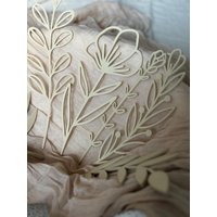 Wanddeko Wildblumen Set | 7-Teilig Kinderzimmer Deko Blumen von MilliDesignsShop