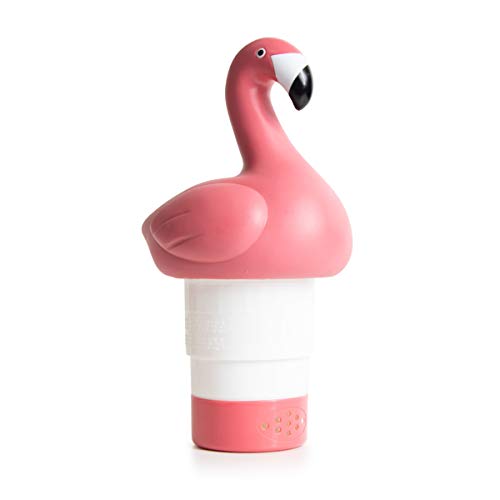 Milliard Flamingo Chlor Floater, schwimmender Chlorspender von Milliard