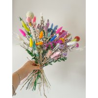 Brilliant Medium Getrockneter Lavendelstrauß, Trockenblumen, Hochzeitsstrauß, Natürliche Blumen, Boho Bouquet von MillionBlooms