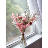 Lange Haltbare Natürliche Konservierte Blumen, Bunte Langlebige Blumengearrangement, Duftblumen Bouquet von MillionBlooms