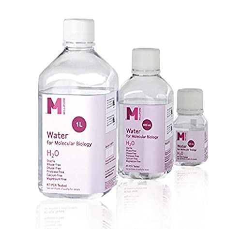 MILLIPORE 053766 Molekularbiologisches Wasser 6 x 1 l von Millipore