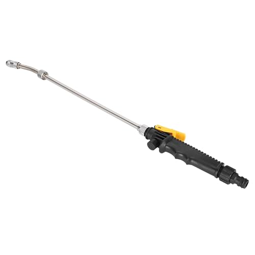 Hochdruckverstellbares Wassersprühdüse, G3/8'' Sprühlanze für Drucksprüher, 58cm Sprühstab für das Waschen von Autos, Gärten, Obstgärten, Grüngurte von Milltrip