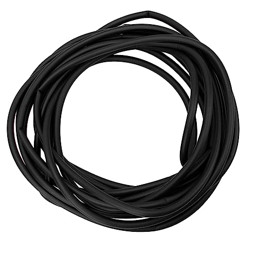 Milltrip 10m Bike-Kabel-Schalldämpferhülse 6 Mm, Anti-Rattle-Innengehäuseschaum für Bremsgetriebeschaltleitungen (Schwarz) von Milltrip