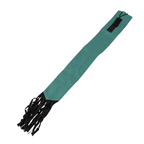 Milltrip Sorandy Wasserdichter Pferdeschwanzschutz aus Vliesstoff, Schachtelhalm-Schutz mit Fransen-Klettverschluss-Design (Grün) von Milltrip