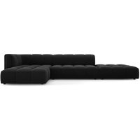 Milo Casa | Ecksofa Francesca Samt links 5-Sitzer von Milo Casa