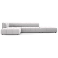 Milo Casa | Ecksofa Francesca Samt links 5-Sitzer von Milo Casa