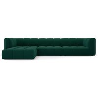 Milo Casa | Ecksofa Francesca Samt links 5-Sitzer von Milo Casa