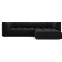 Milo Casa | Ecksofa Francesca Samt rechts 3-Sitzer von Milo Casa