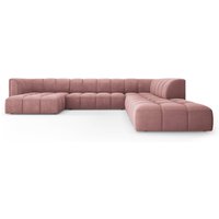 Milo Casa | Panorama-Ecksofa Francesca Chenille rechts 7-Sitzer von Milo Casa