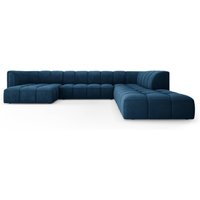 Milo Casa | Panorama-Ecksofa Francesca Chenille rechts 7-Sitzer von Milo Casa