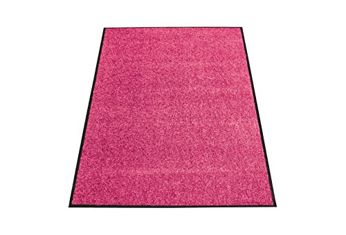 miltex Eazycare Schmutzfangmatte, Polyamid & Vinylrücken, Rosa, 120 x 180 cm von miltex