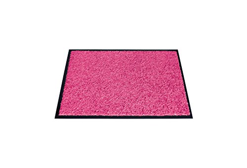 miltex Eazycare Schmutzfangmatte, Polyamid & Vinylrücken, Rosa, 40 x 60 cm von miltex