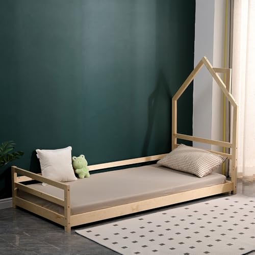 Milton & Oldbrook Kallithea Bett, 90 x 200 cm, Holz von Milton & Oldbrook