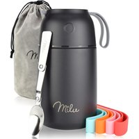 Milu Isolier-Speisebehälter 10.5 cm 650,0 ml schwarz Milu Isolier-Speisebehälter 10.5 cm 650,0 ml schwarz von Milu