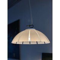 Mid Century Muranoglas Pendelleuchte Deckenlampe Wirbelnde Murano Chandelier von MilunaCoVintage