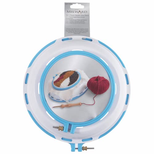 Milward 2171119 Punch Needle Hoop Ständer, Assorted, One Milward 2171119 Punch Needle Hoop Ständer, Assorted, One von MILWARDS