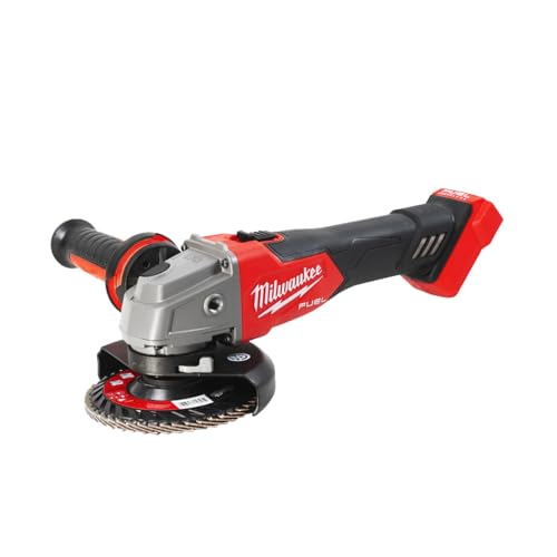 Milwaukee M18 FSAG125X-0 Winkelschleifer NEU 2021, Rot,schwarz,silber von Milwaukee