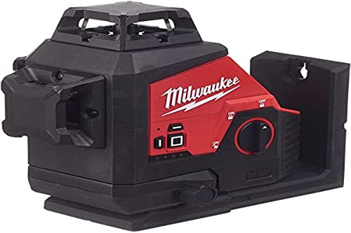 Milwaukee Akumuliatorinis lazerinis 360 laipsnių nivelyras M12 3PL-0C Milwaukee Akumuliatorinis lazerinis 360 laipsnių nivelyras M12 3PL-0C von Milwaukee