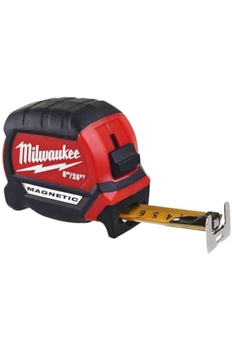 Flexómetro HQ magnético 8m/25ft x 27 métrico/imperial (cajas de 6) von Milwaukee