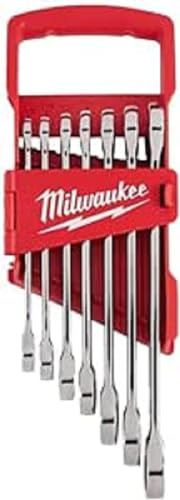 Juego de 7 llaves combinadas con carraca Imperial, 3/8; 7/16; 1/2; 9/16; 5/8; 11/16; 3/4" von Milwaukee