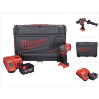 Milwaukee - M18 FPD3-501X Akku Schlagbohrschrauber 18 v 158 Nm Brushless + 1x Akku 5,0 Ah + Ladegerät + hd Box von Milwaukee