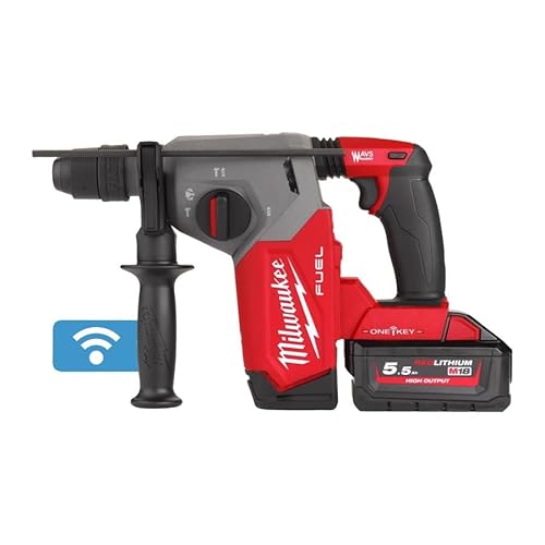 M18 ONEFHX-552X Kombihammer 2,5J 4933478504 mit 2x5,5Ah HighOutput Akku, Ladegerät in HD-Box von Milwaukee