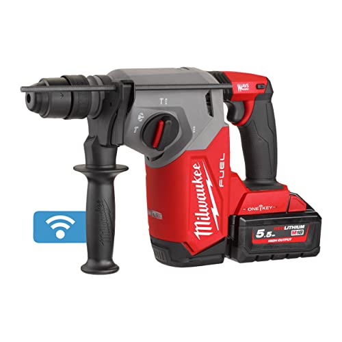 M18 ONEFHX-552X Kombihammer 2,5J 4933478504 mit 2x5,5Ah HighOutput Akku, Ladegerät in HD-Box von Milwaukee