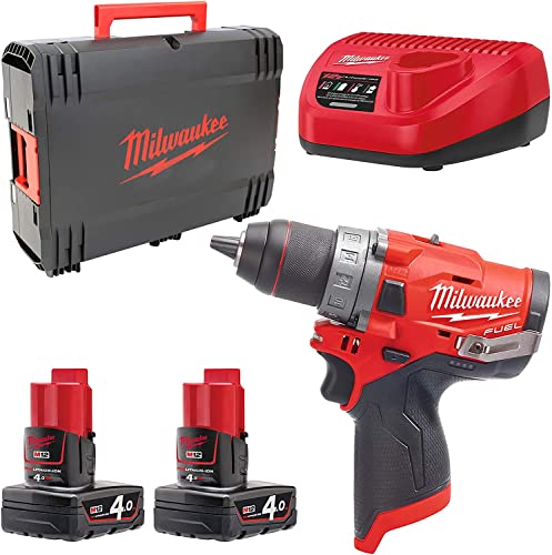Milwaukee M12 FDD-402X Compact M12 FUELâ„¢ 2-speed drill driver with brushless POWERSTATEâ„¢ motor von Milwaukee