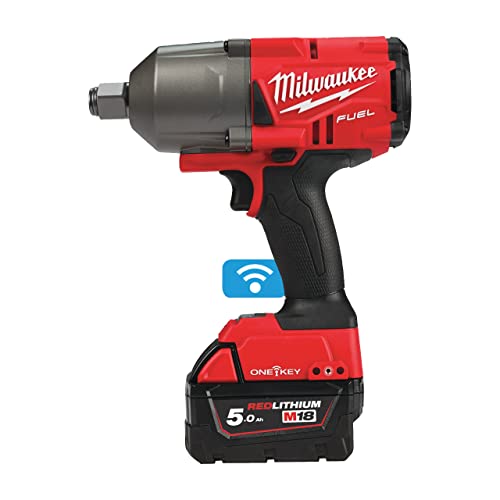 Milwaukee 0 M18ONEFHIWF34-502X Akku-Schlagschrauber 3/4, 18 V, Rot von Milwaukee