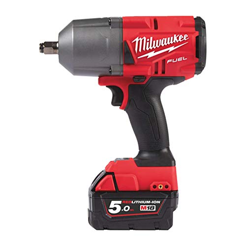 Llave impacto M18 FUEL SIN ESCOBILLAS 18v, 1/2" con anillo, 1356Nm, Red Lithium 5,0Ah von Milwaukee