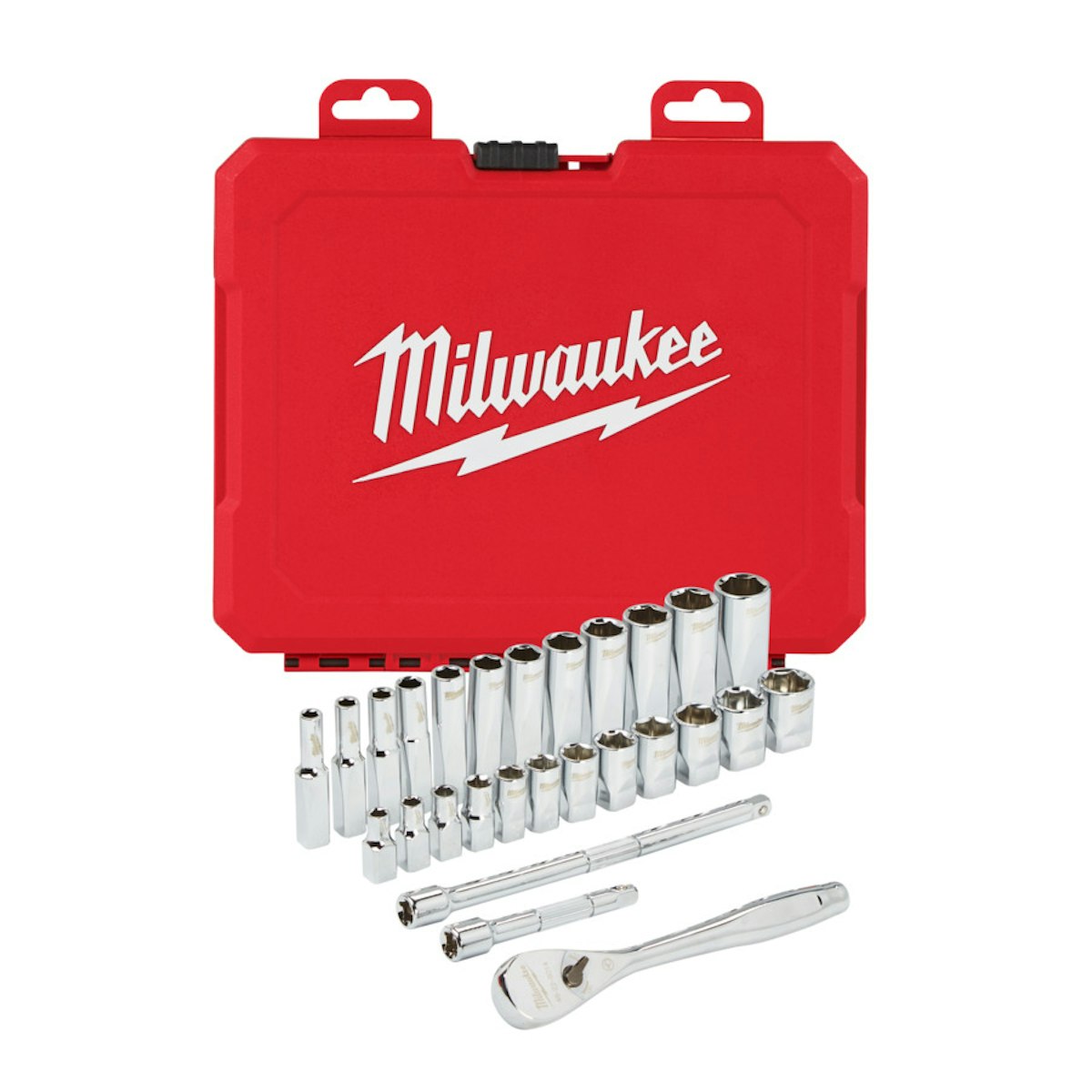 Milwaukee 1/4 28ST Steckschlüssel Set Metr. 4932464943 von Milwaukee