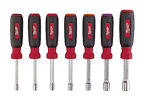 Milwaukee 48-22-2517 7-Piece Mag Metric Nut Driver Set von Milwaukee