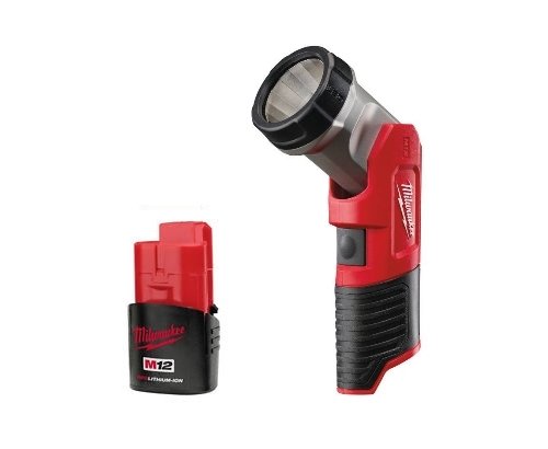 Milwaukee 4932430360 LED-Taschenlampe, 12 V, Li-Ion, M12 TLED-0 (nur Maschine) von Milwaukee