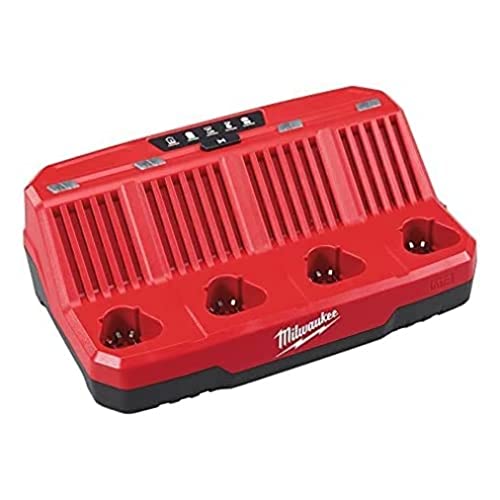 Sistema M12 - Carga en 30/60 min. - Li-Ion y RED Lithium-Ion 4 Puertos secuenciales von Milwaukee