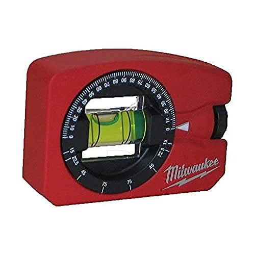 Milwaukee 4932459597 1 Wasserwaage Pocket 360° magnetisch, Red von Milwaukee