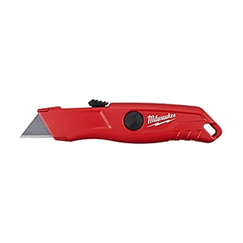 Milwaukee 4932471360 Sicherheitsmesser selbsteinziehend, Rot von Milwaukee