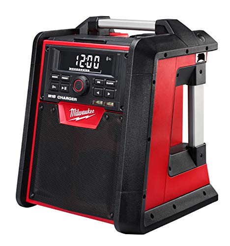 Milwaukee 4933446639 Netz/Akku-Radio M18RC/0, 40 W Verstärker, 18V von Milwaukee