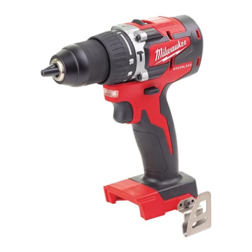 Milwaukee M18 fmdp-0 °C Schnellspannbohrmaschine - Bohrer (ohne Schlüssel, Schwarz, Grau, Rot, 400 U/min, 690 U/min, 3,8 cm, 5 cm) von Milwaukee