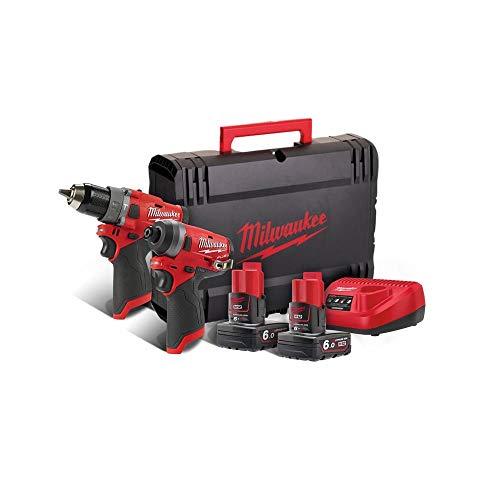 Milwaukee 4933459810 M12 FPP2A-602X FUEL Powerpack 2x6,0Ah / M12 FPD + M12 FID (4933459811) von Milwaukee