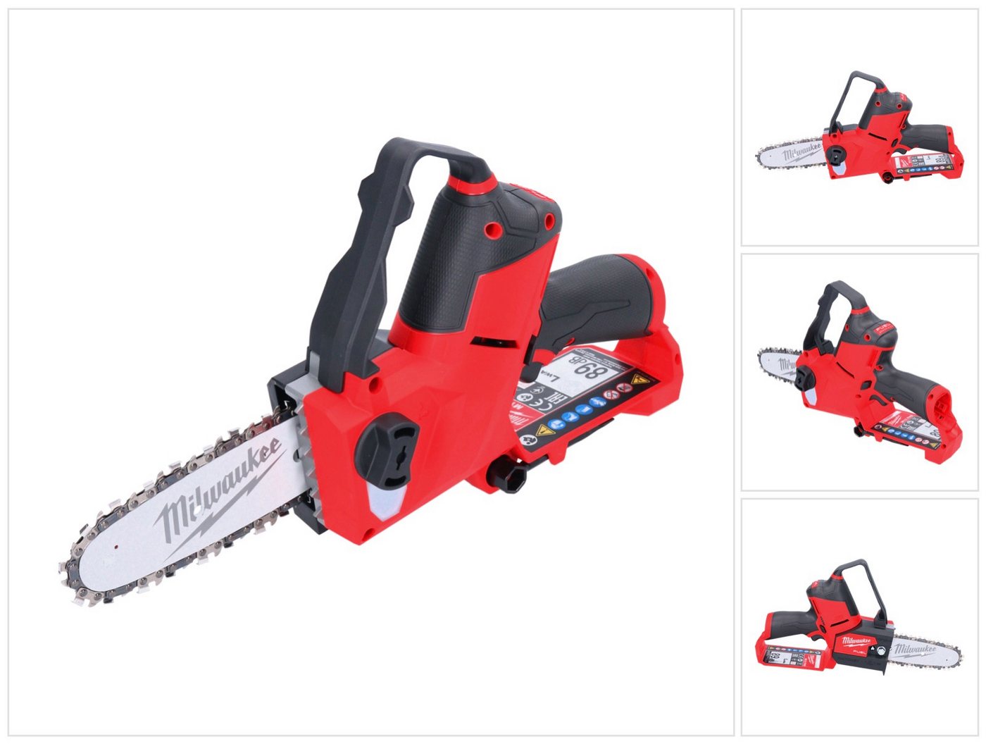 Milwaukee Benzin-Kettensäge M12 FHS-0 Akku Kettensäge Astsäge 12 V 15 cm Brushless (4933472211) von Milwaukee