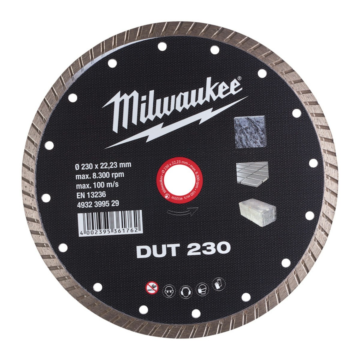 Milwaukee DIAMANTTRENNSCHEIBE DUT230 4932399529 von Milwaukee