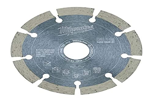 Disco diamante GENERAL OBRA - DU 115mm - Dia Blade DU 115mm - 1pc von Milwaukee