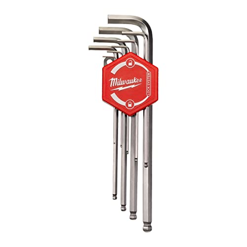 Milwaukee Innensechskantschlüssel-Satz 1.5mm-10mm 9-teilig metrisch von Milwaukee